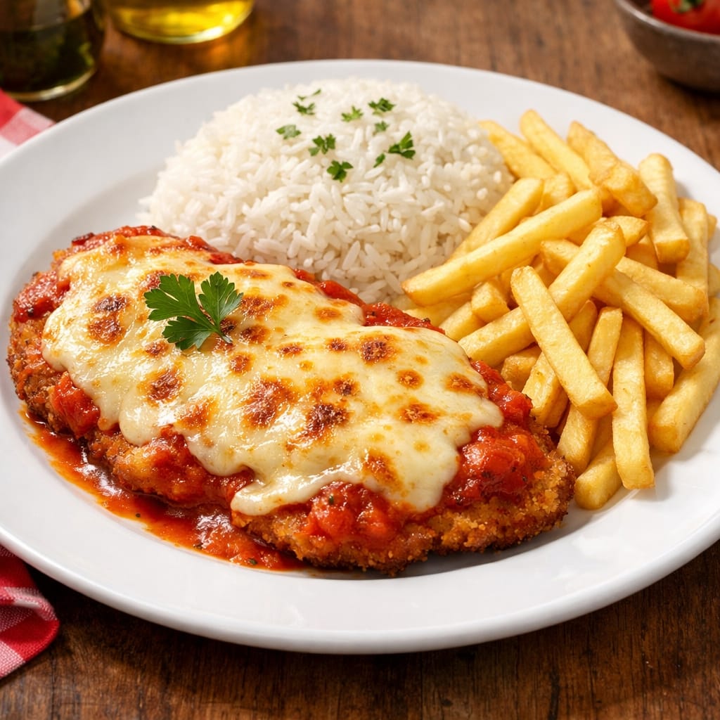 Peito de Frango a Parmegiana